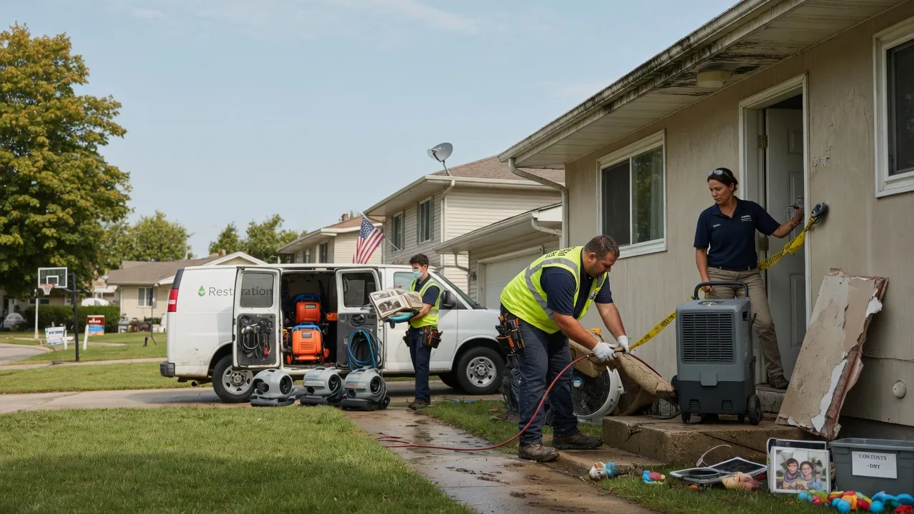 Water Damage Restoration in White House, TN near me